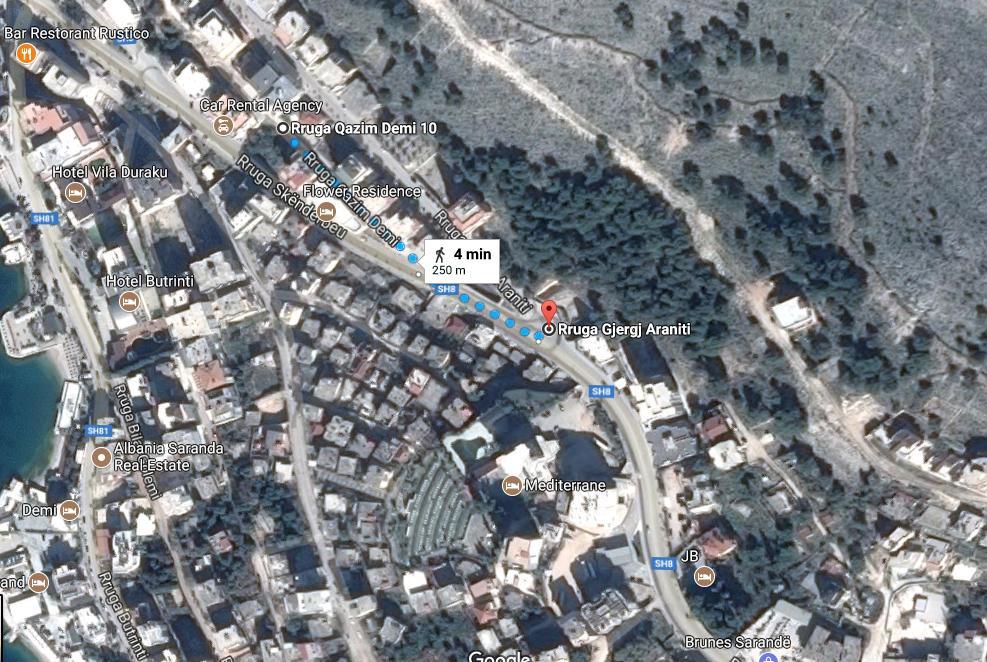 Jericho Rooms Sarandë Exteriör bild
